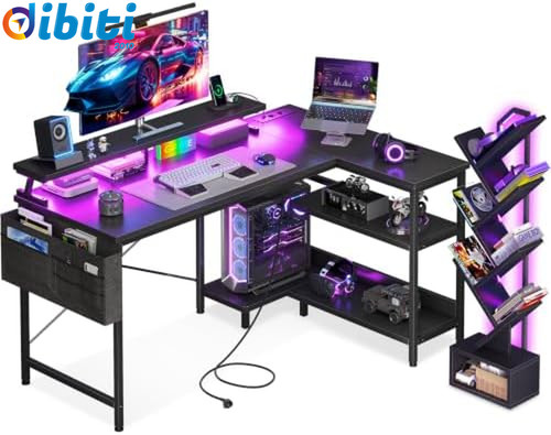 Scrivania gaming angolare - scrivania,