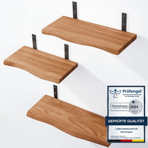 Scaffale sospeso lamo pezzi - lamo, 3
