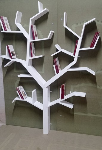 Libreria albero legno - libreria,