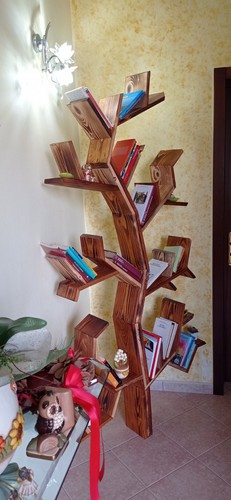 Libreria albero legno - albero, in