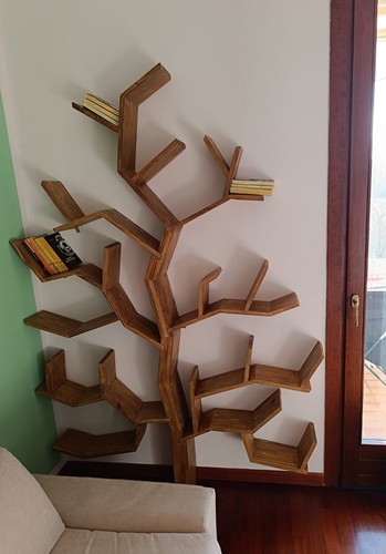 Libreria albero legno - albero, in